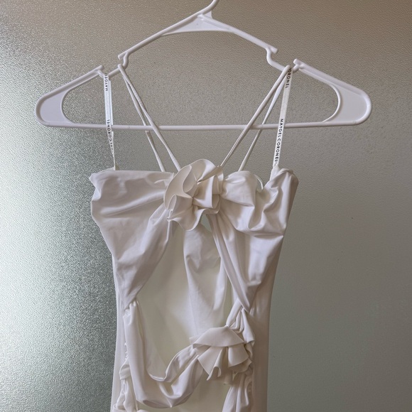 MAYGEL CORONEL Veranera Floral Maxi Dress in Off White O/S - Picture 7 of 8